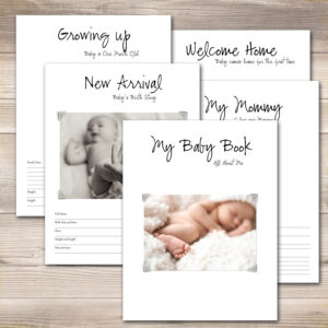 Black font instant download stack